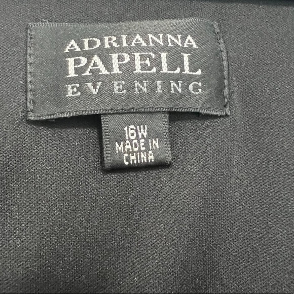 Adrianna Papell Black Cocktail Dress - Picture 5 of 5